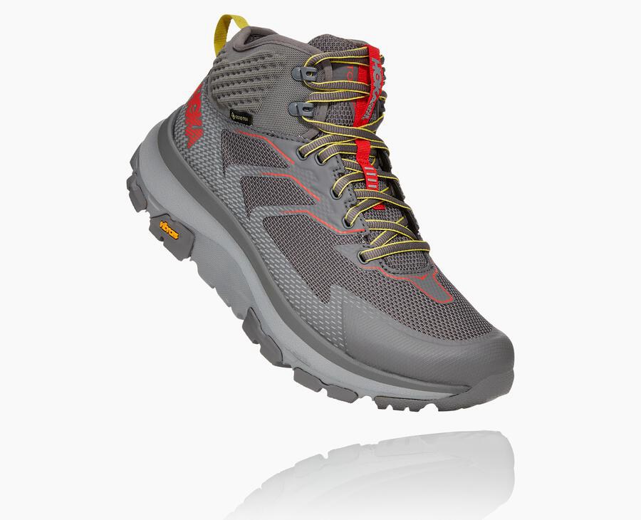 Chaussure Randonnée Hoka One One Toa Gore-Tex Homme - Grise - TSZ-067358